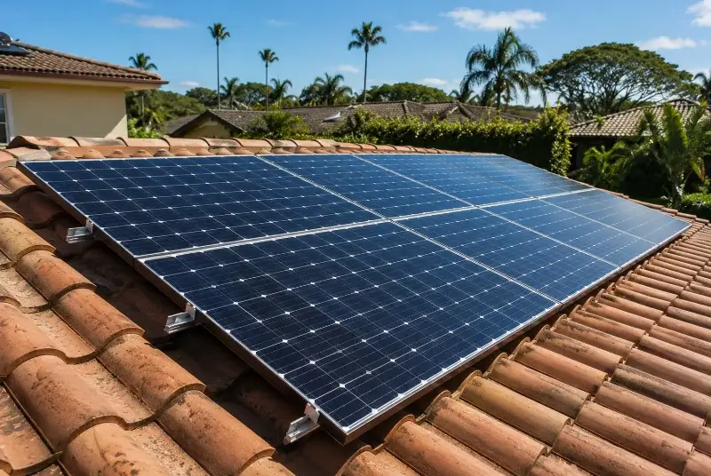 Installation de panneaux solaires à Bernin
